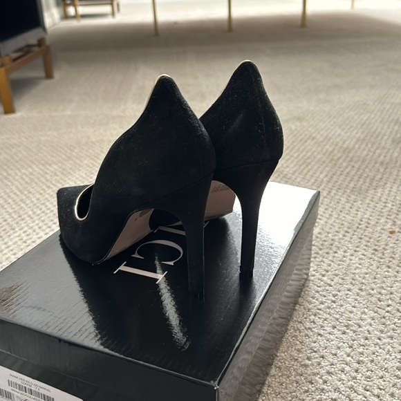 Reiss- Black Suede —Heels- Size 38 - US size 7 1/2 - Picture 5 of 8